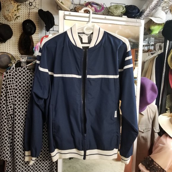 Dior Other - Dior Navy and White Bomber Jacket